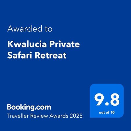 Kwalucia Private Safari Retreat Hotel Saint Lucia Estuary Екстериор снимка